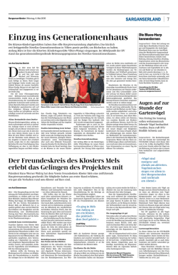 HV Freundeskreis 2015 - Kapuzinerkloster Mels