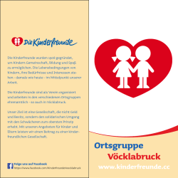 Ortsgruppe V&ouml;cklabruck - SP&Ouml; V&ouml;cklabruck Stadt