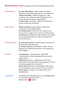 Organisert durch M & N Partner GmbH, PDF