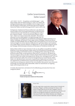 Editorial Karl-Heinz Hoffmann