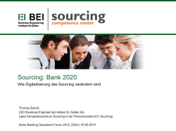 Sourcing: Bank 2020 (T. Zerndt)