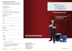 Download: Flyer Verfahrensverzeichnis