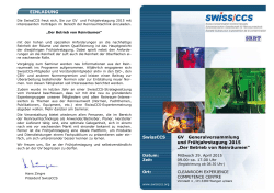 Programm - zu SWKI