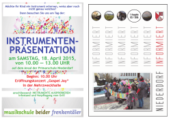 März 2015 - Gemeinde Niederdorf