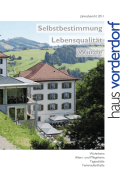 Jahresbericht 2011
