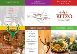 Hier sind Sie der perfekte Gastgeber..