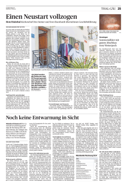 Oltner Tagblatt, vom: Samstag, 6. Juni 2015