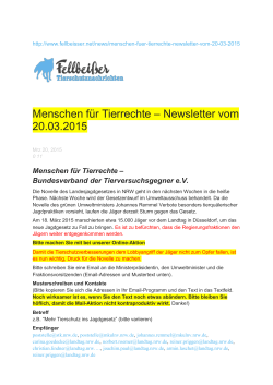NRW LJG_Tierrechtler-Protestaktion_20.3.15