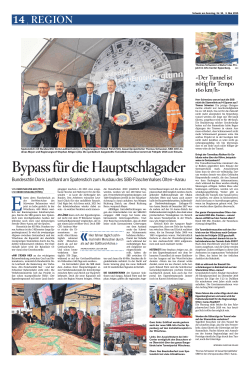 Oltner Tagblatt, vom: Sonntag, 3. Mai 2015
