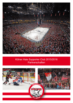 Kölner Haie Supporter Club 2015/2016 Partnerschaften