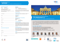 Programm - Innovation Congress GmbH