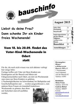Bauschinfo