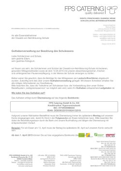 Guthabenverwaltung