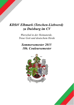 KDStV Elbmark (Tetschen-Liebwerd) zu Duisburg im CV