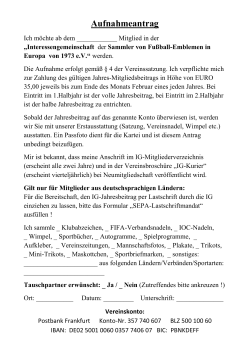 hier geht es zum Aufnahmeantrag Deutsch