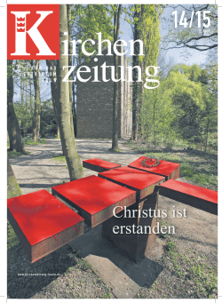 14/153. April - Kirchenzeitung