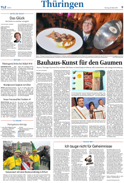 GGP Thüringen 2015: Thüringische Landeszeitung