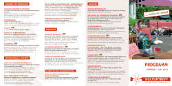 Programm als PDF - Kulturtreff Kastanienhof