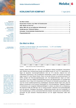 Konjunktur Kompakt: April 2015
