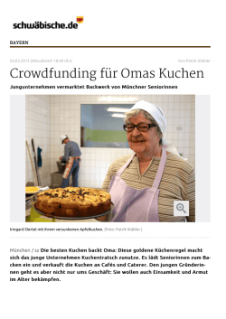 Kuchentratsch auf schwäbische.de 26.03.2015