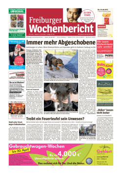 Immer mehr Abgeschobene - Freiburger Wochenbericht