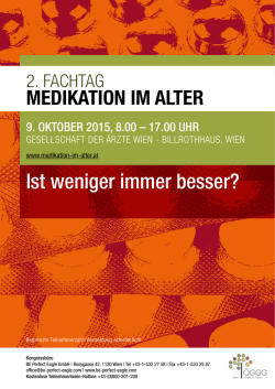 Ist weniger immer besser? - &Ouml;sterreichische Gesellschaft f&uuml;r