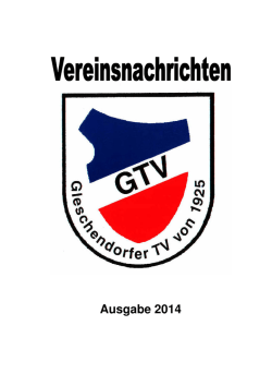 - Gleschendorfer TV von 1925 eV