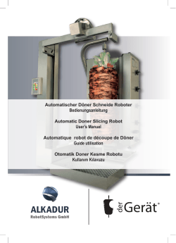 t - Der Gerät - Alkadur RobotSystems GmbH