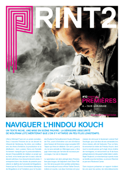 Festivalzeitung PRINT2 - Badisches Staatstheater