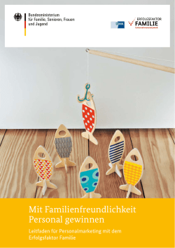 herunterladen - Bundesministerium f&uuml;r Familie, Senioren, Frauen