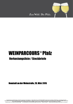 WEINPARCOURS® Pfalz