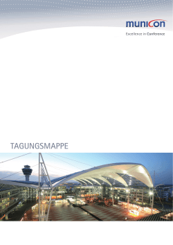 TAGUNGSMAPPE - Flughafen München