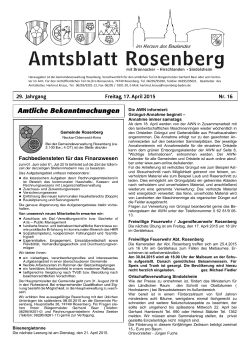 Amtsblatt KW16