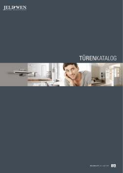 T&Uuml;RENKATALOG - JELD
