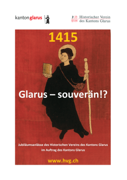 - Historischer Verein des Kantons Glarus