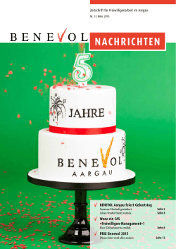 BENE OL - Benevol Aargau