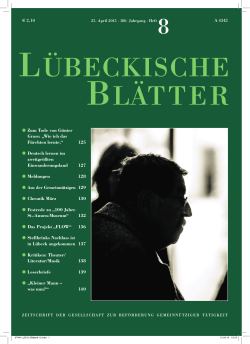 A 4342 • Zum Tode von Günter Grass