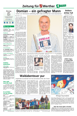 Domian &ndash; ein gefragter Mann