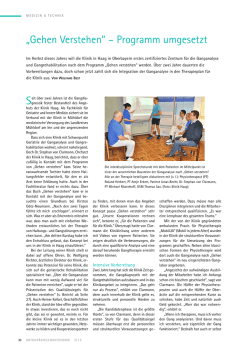 Orthopädieschuhtechnik, Ausgabe 3/15
