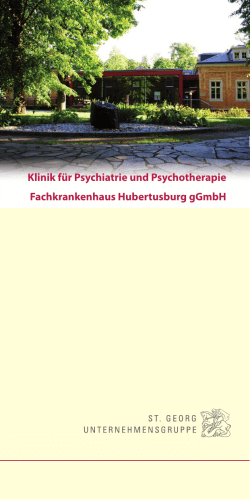 Klinik für Psychiatrie und Psychotherapie