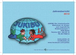 JUKIBU Jahresbericht 2013