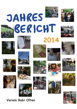 Jahresbericht 2014 def