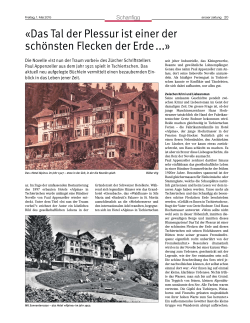 Aroser Zeitung, 1.5.2015