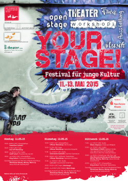 Plakat YOUR STAGE! - Off