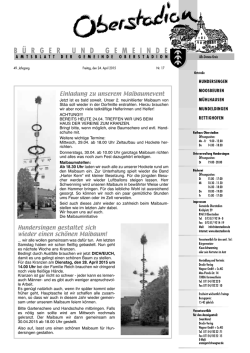 Hundersingen gestaltet sich wieder einen sch&ouml;nen