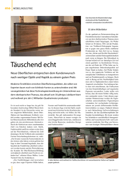 Mai 2015 - mo-Magazin für Oberflächentechnik