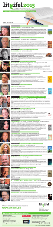 lit.eifel Programmflyer 2015