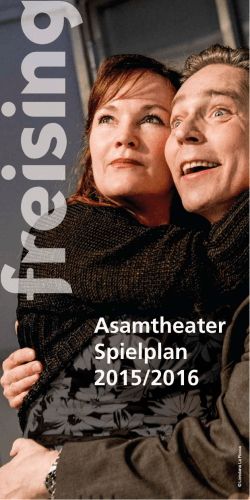 Asamtheater Spielplan 2015/2016