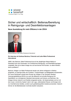 Sicher und wirtschaftlich: Bettenaufbereitung in Reinigungs
