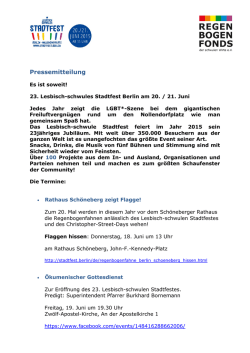 Sehr geehrte Damen und Herren, - Lesbisch